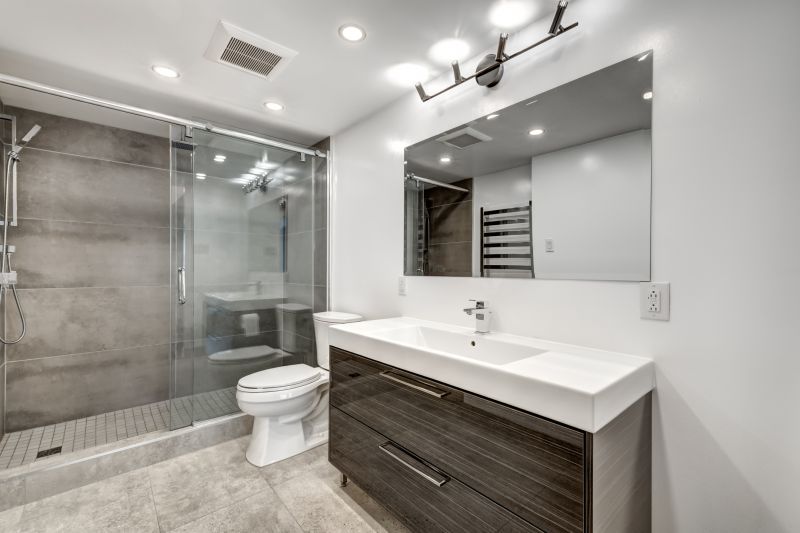 Renovated Bathroom with Modern Fixtures